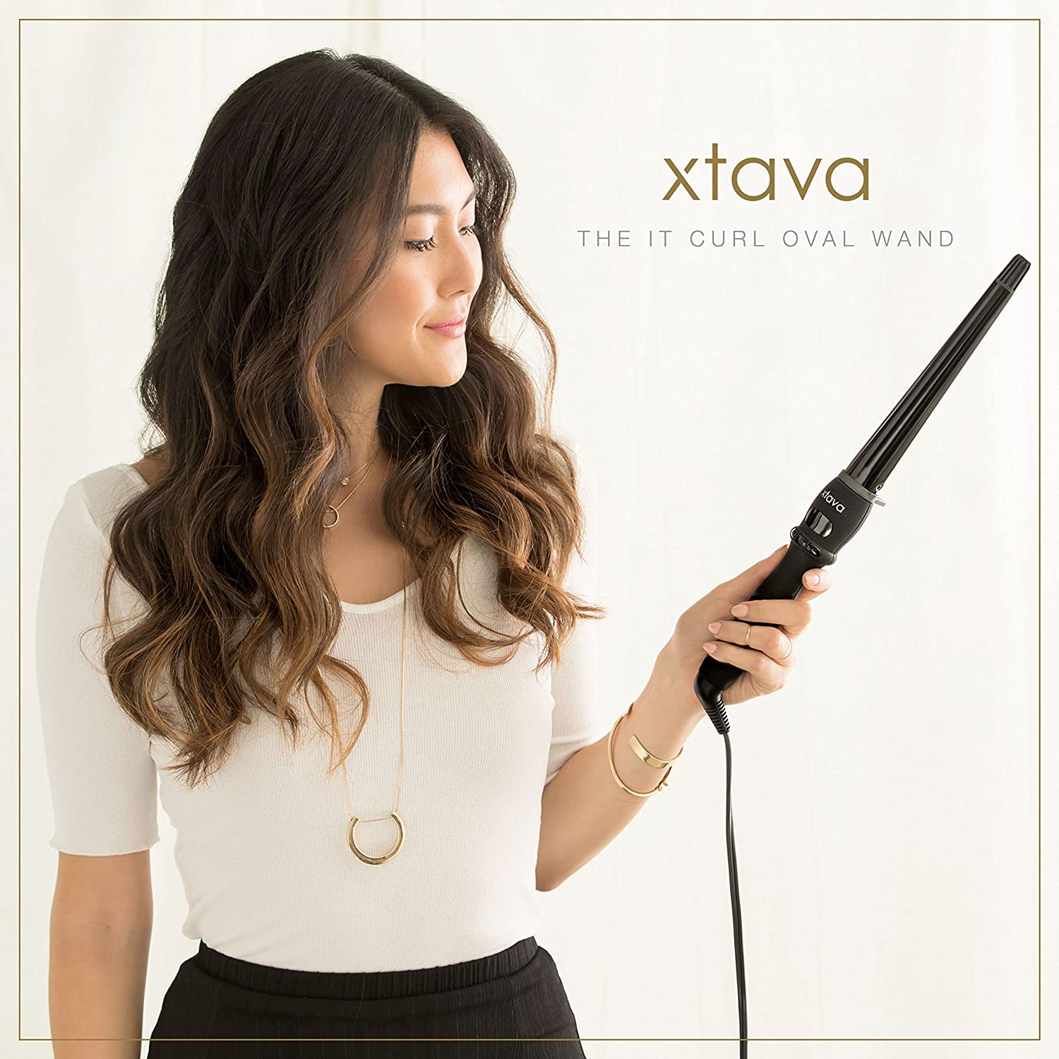 It Curl Oval Wand with Ionic Ceramic Tourmaline Technology