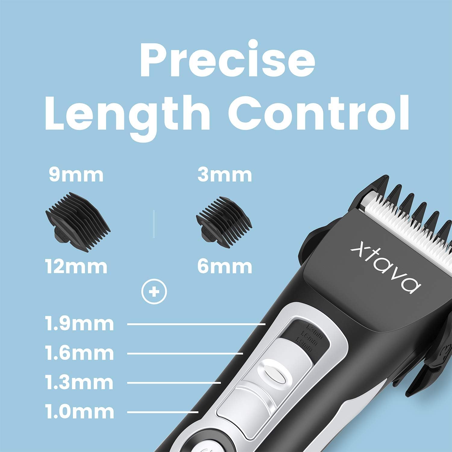 Pro Cordless Hair Clippers and Beard Trimmer