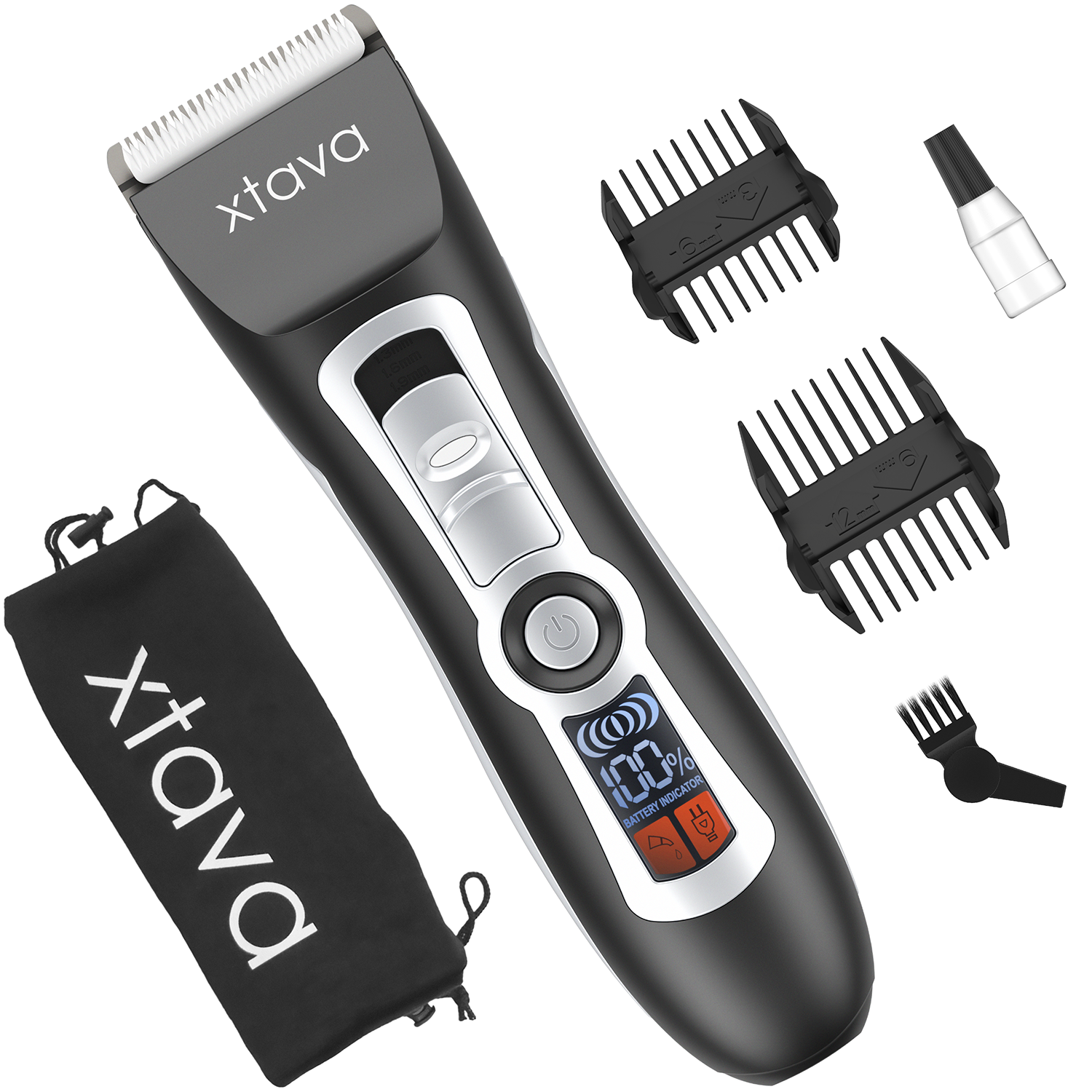 Roziapro Hair Clippers Professional Hair Trimmer Cordless Beard Clippers  Close Home Detailer Clippers Rechargeable Haircut... on OnBuy